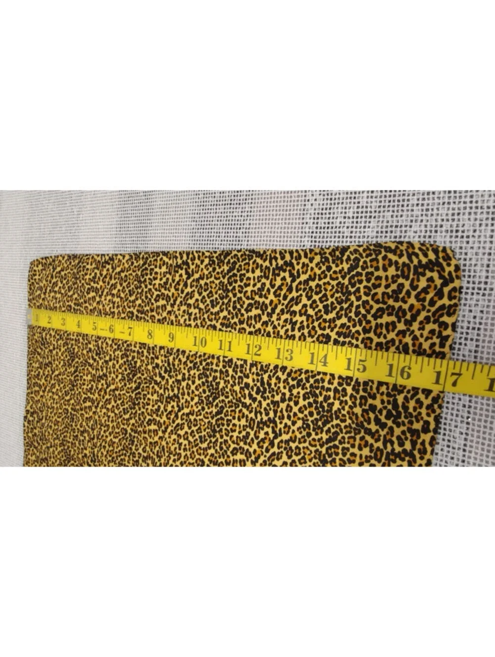 Vintage 1950s Cheetah Animal Print Silk Scarf UNISEX 17